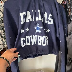 Dallas Cowboys Navy Blue Women's Sweater